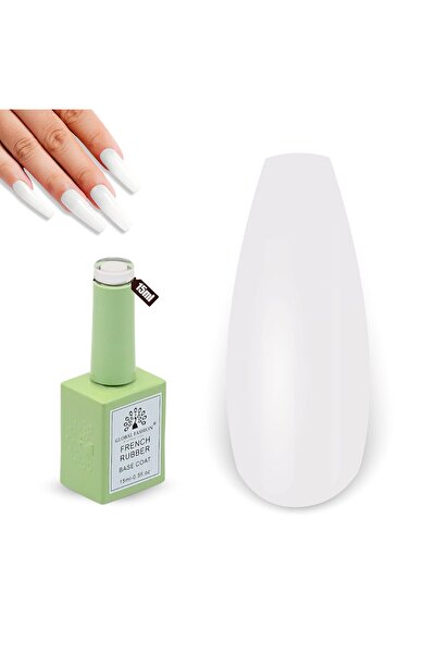 global fashion طبقة أساسية من المطاط الفرنسي UV/LED - 10 درجات لون طبيعية، مُ...