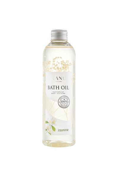 Kanu Nature Ulei de baie cu iasomie, Kanu Nature, hidratant, regenerant, strălucitor, piele mătăsoasă, 250 ml
