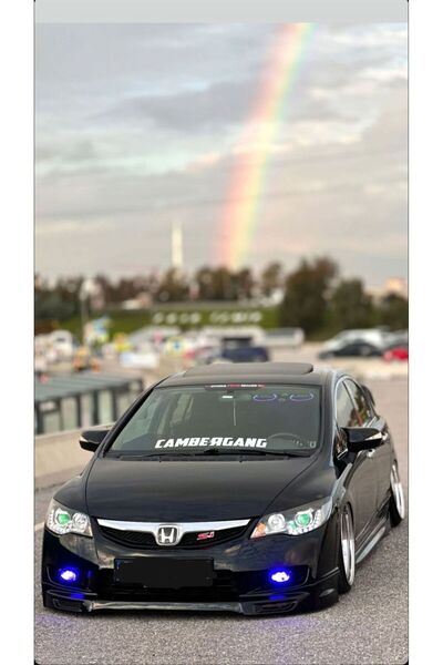 Genel Markalar Honda Civic Fd6 Makyajlı Kasa Ön Tampon Eki Astarlı