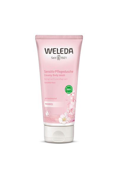 Weleda Almond shower lotion for sensitive skin