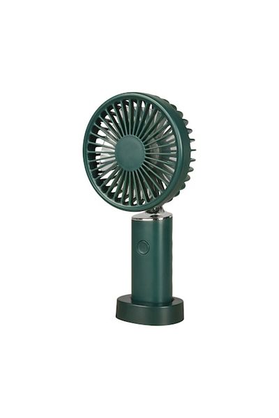 İdeas4comfort Handheld portable fan, 3 ventilation levels, USB charging, flexible arm, 1200 mAh battery, 2 W, up t