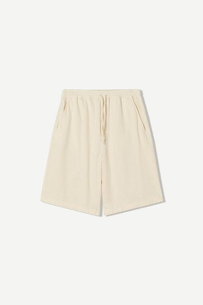 Bershka Rustic jogger skater shorts