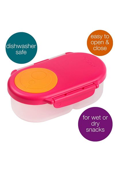 Bbox B.Box Snackbox , Mini Bento Lunch Box With 2 Leakproof Compartments, Kids Lunch & Snacks