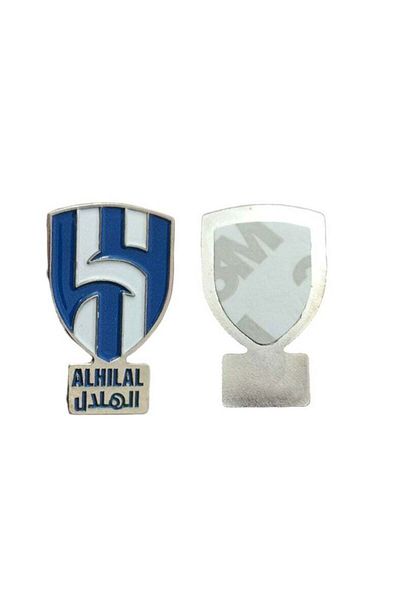 Generic Al Hilal Metal Sticker for Mobile or Any Smooth Surface