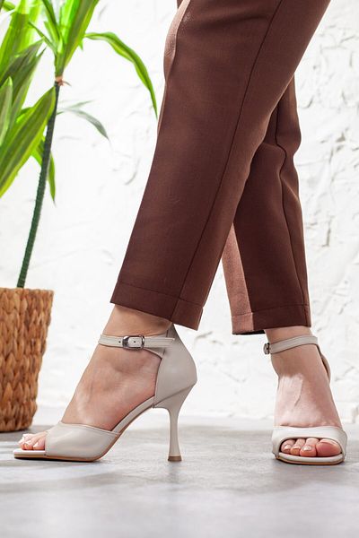 Adım Adım Women's Nude Color Heeled Shoes