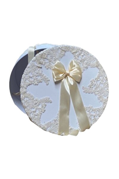 Botez Cufar pentru botez cu dantela – ivory, 31x19 cm