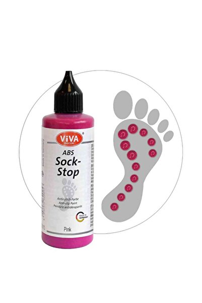 Viva Decor Vopsea antiderapantă pentru șosete și textile ABS Sock-Stop VIVA D...