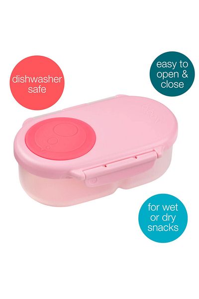 Bbox B.Box Snackbox , Mini Bento Lunch Box With 2 Leakproof Compartments , Kids Lunch & Snacks