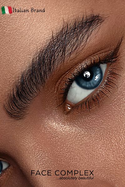 FACE COMPLEX Glitter Eyeshadow, Fard Strălucitor Pentru Ochi 08 Brown - Italia