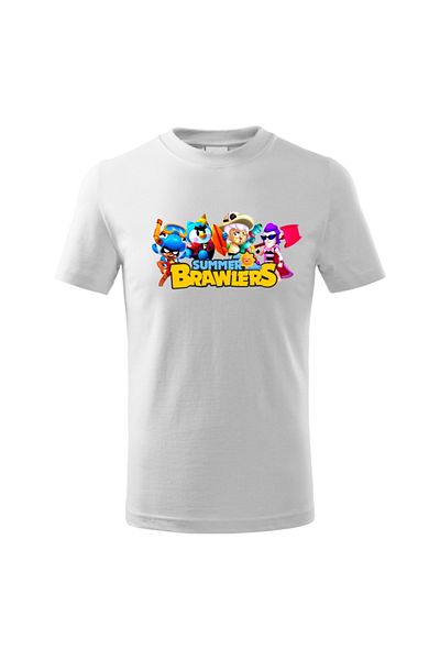 Malfini Tricou Brawl Stars Beach Summer pentru copii