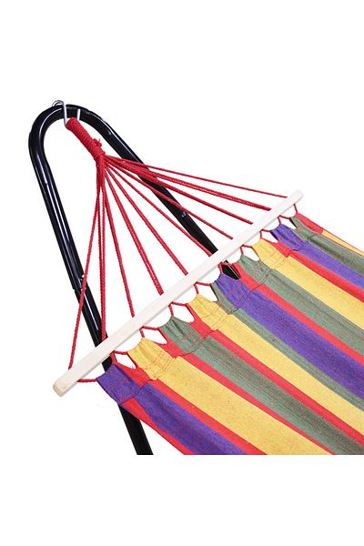 vivo Luxury Hammock with Metal Frame, Multicolor, Vivo, UA0508