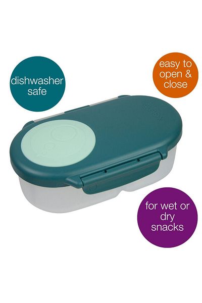 Bbox B.Box Snackbox , Mini Bento Lunch Box With 2 Leakproof Compartments , Kids Lunch & Snacks