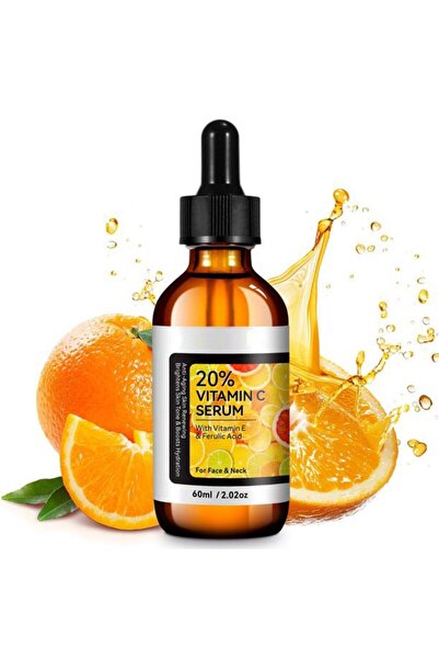 NOVA KISS Ser facial cu vitamina C 20%, vitamina E și acid ferulic, 60 ml
