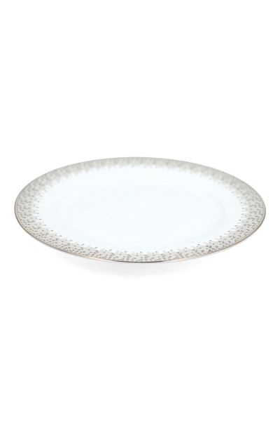 EasyLife Festive Collection Porcelain Dinner Plate White and Gold 26.5cm