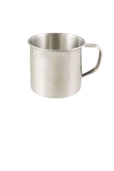 OEM Stainless Steel Mug, Height 8 cm, Diameter 10 cm