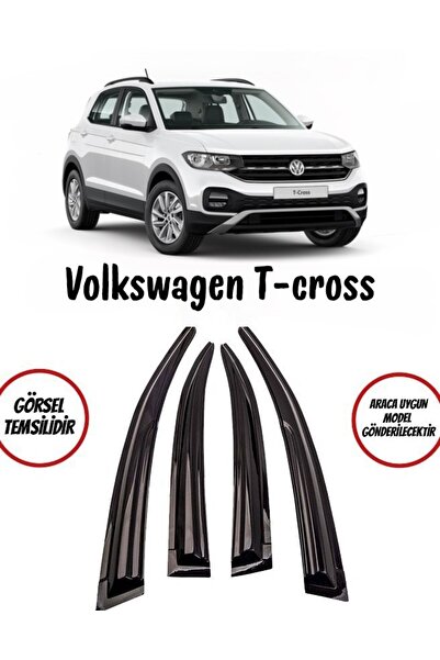 BALP Volkswagen T-Cross Cam Rüzgarlığı 4lü