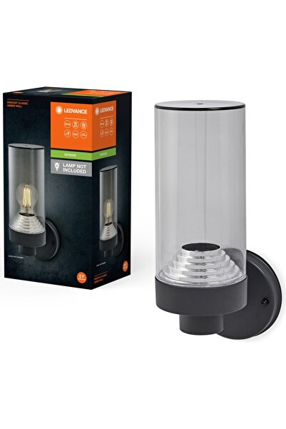 Ledvance Endura Classic Amber Wall E27 Duy Dark Gray IP44 Alüminyum Mlz. Dış ...
