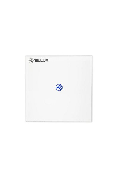 TELLUR Intrerupator Simplu Wi-Fi cu Touch din Sticla Tellur, SS1N, 1 Port