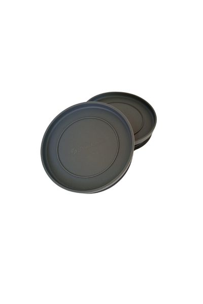 favorin 2 Pieces Gray Breakfast Vacuum Jar Lid Pasabahce 43756 43736 Compatible Timeless Elysia Bowl 8cm Diameter