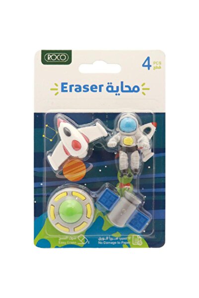 Roco ممحاة مطاطية للفضاء الخارجي - ألوان متنوعة