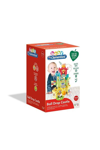 CLEMENTONI 17226 Baby - Colorful Castle 10-36 Months