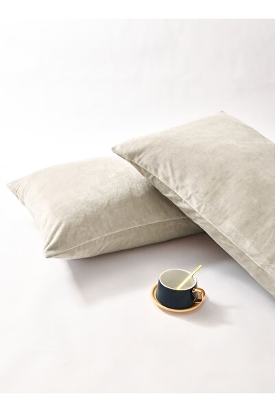 Master Home Textile Velvet Comforter Sets, 5 Pcs Queen Size, Fits 160 x 200 cm Bed, With Removable Filling