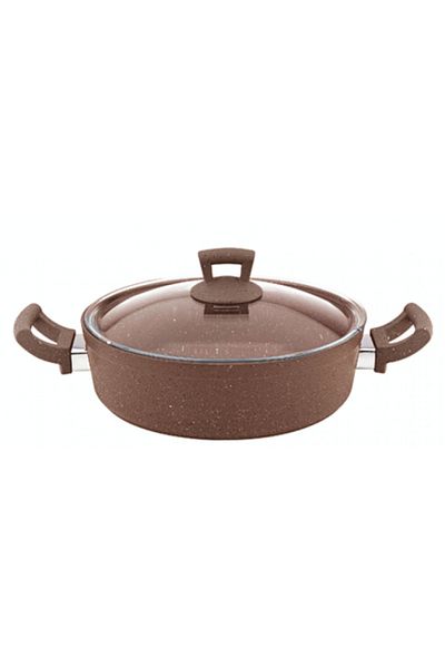 Hascevher Saucepan with lid yena HASCEVHER GRANITE 26xh7.5cm