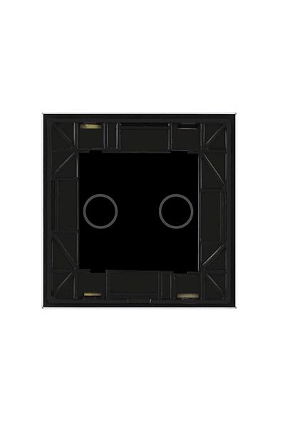 Livolo Livolo double touch switch panel made of glass (Grey)