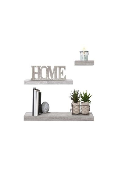 Five Simply Smart Fixy Rectangular Floating Wall Shelf