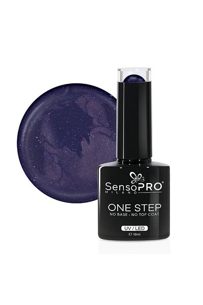 SensoPRO Milano Oja semipermanentă SensoPRO Milano One Step 10ml, Eternity Purple #043