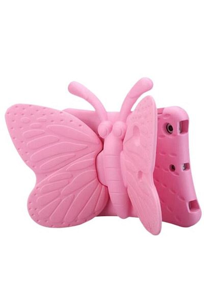 İdeas4comfort Protective Tablet Case for Kids, Butterfly, Pink
