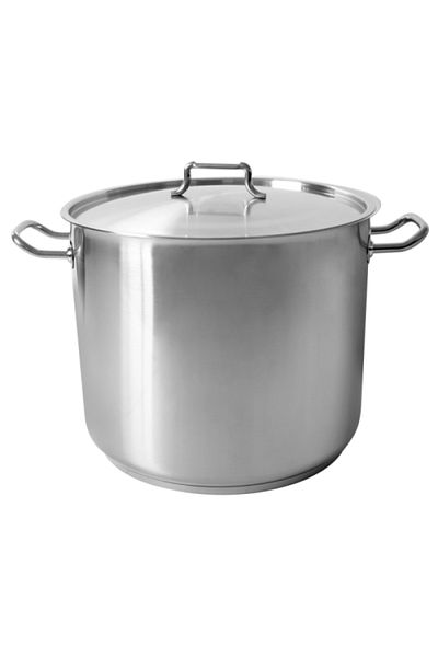 Hascevher Stainless steel pot Hascevher HORECA 32x27.5cm-22lt with lid