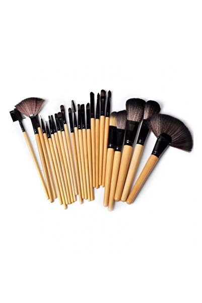 SIKS Set de 24 pensule de machiaj SIKS® cu husă inclusă, bej/negru