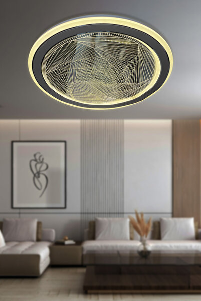 RSCOLLECTIONS Zerinos Plafonyer Kumandalı Led Avize