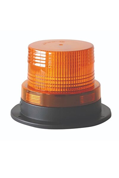 WOLFRAM Led Tepe Döner İkaz Lambası 1 Fonksiyon 12V/24V E-Belgeli 12W Mıklatıslı