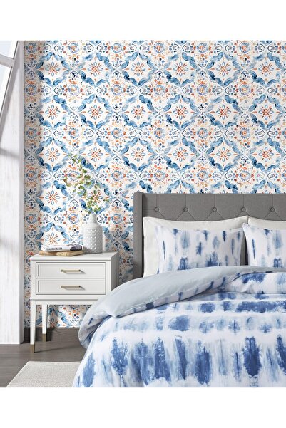 Rabadon Mutfak Tezgah Arası Kaplama Mermer Desenli Yapışkanlı Folyo Fayans Kaplama Sticker 60cm X 100cm