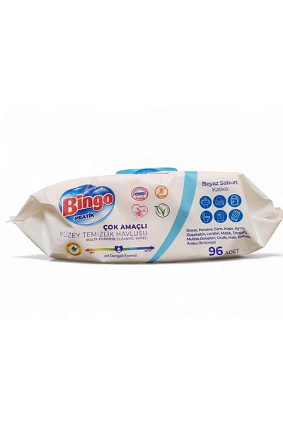 Bingo Șervețele umede multi-suprafețe cu oțet și bicarbonat