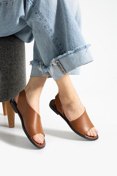 Oksit Cleopetra Model Open Sides Women's Sandals