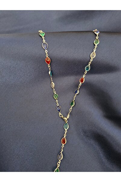 aayak&kabımofficial Y قلادة بيضاوية فضية