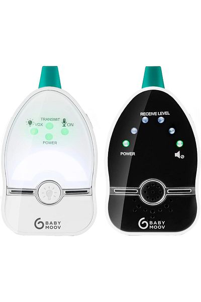 Babymoov Easy Care Audio Baby Monitor and Nightlight with innovation reduces the wave emissions, 500