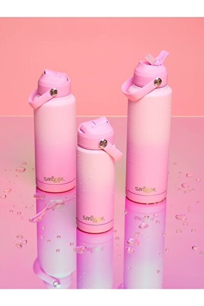 SMIGGLE Insulated Stainless Steel Double Sided Water Bottle Flask 1.2L Bpa Free