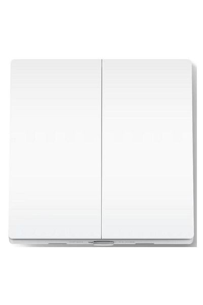 TP-LINK Intrerupator inteligent dublu TP-Link Tapo S220, Wi-Fi (Alb)