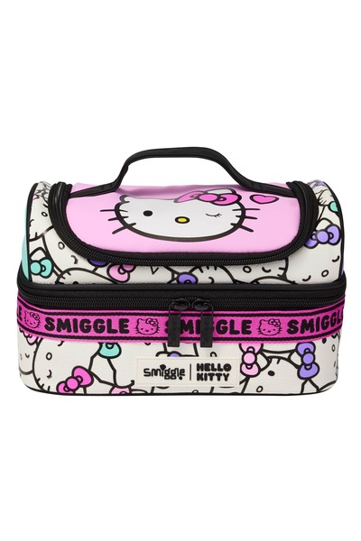 SMIGGLE Hello Kitty Double Layer Insulated Lunch Bag Bpa Free