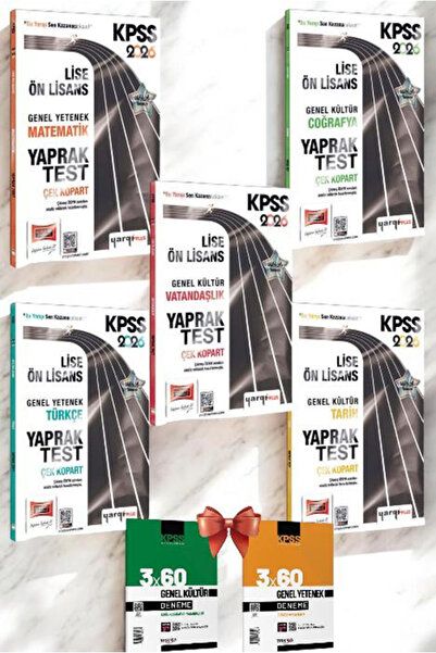 Yargı Yayınları 2026 KPSS Ortaöğretim Ön Lisans Genel Yetenek Genel Kültür Çe...