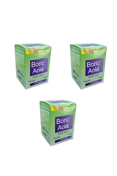 Saco 3 قطع من مسحوق حمض البوريك لصنع معجون مضاد للصراصير
