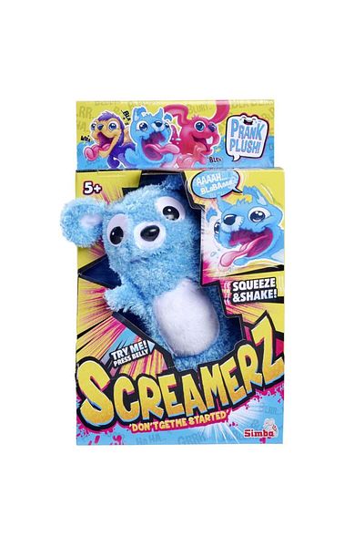 Simba Toys Simba ScreamerZ Bear Interactive Plush Toy