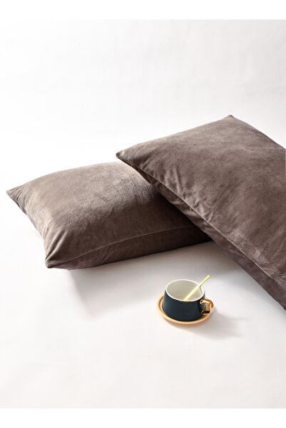 Master Home Textile Velvet Comforter Sets, 5 Pcs Queen Size, Fits 160 x 200 cm Bed, With Removable Filling