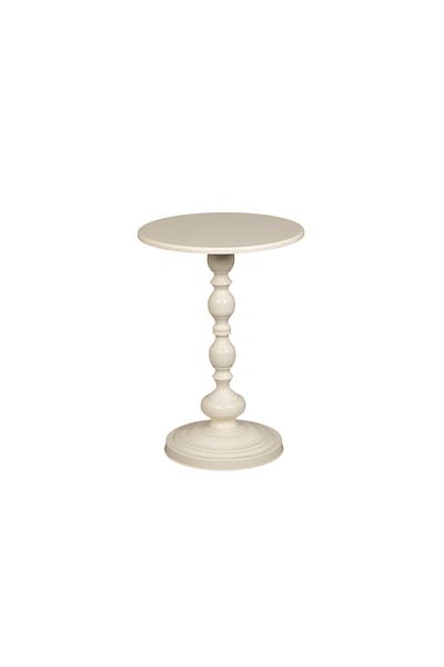 rexa Single Round Wooden Serving Table