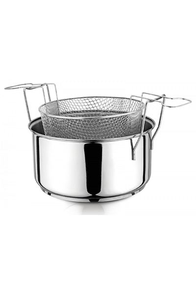 Hascevher Hascevher stainless steel fryer 24cm