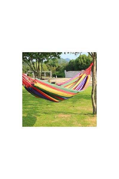 SIKS ® Hammock Size 190x75, Max 120 Kg, Multicolor Red